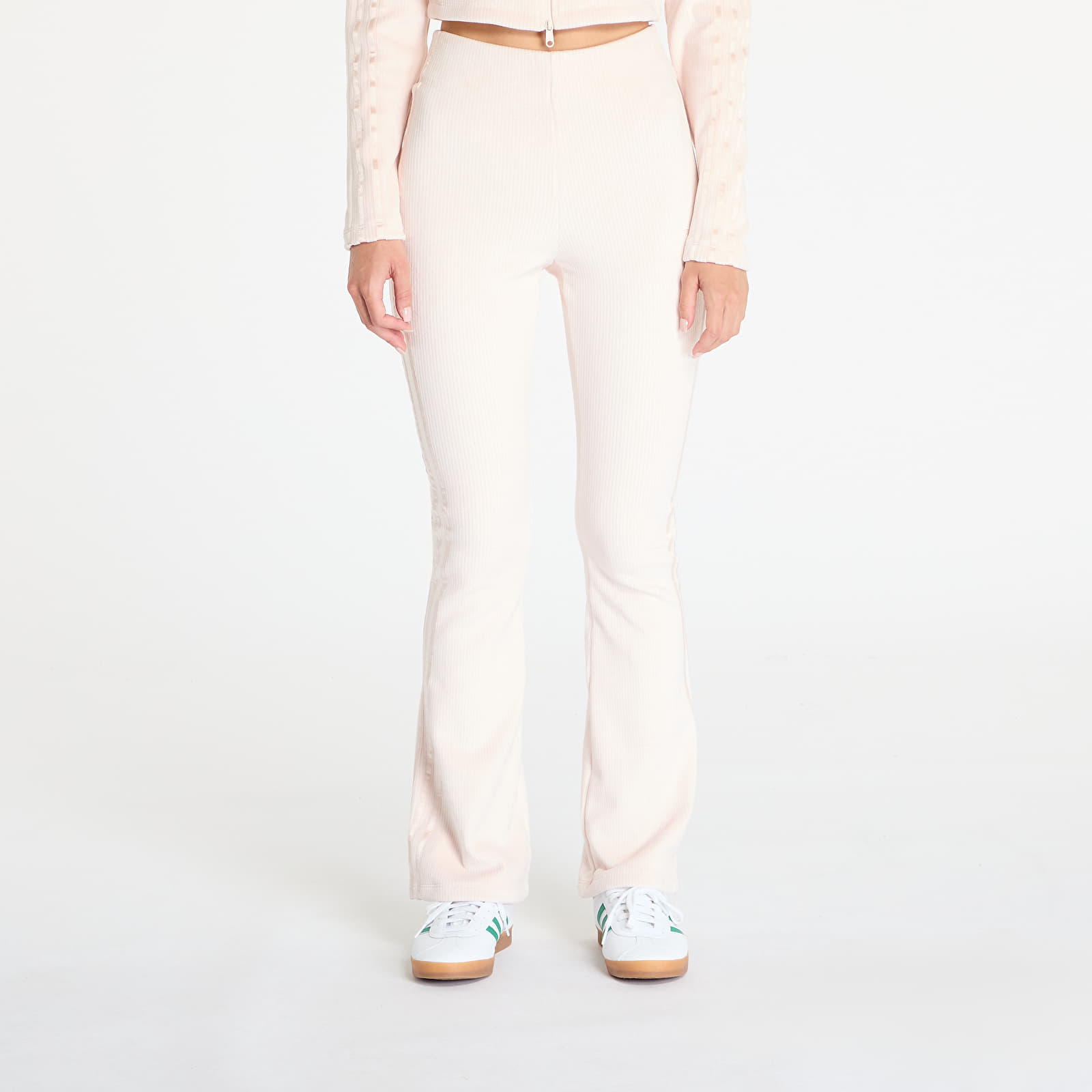 Women's Trousers adidas Rib Flrd Leggings Wonder Aqua