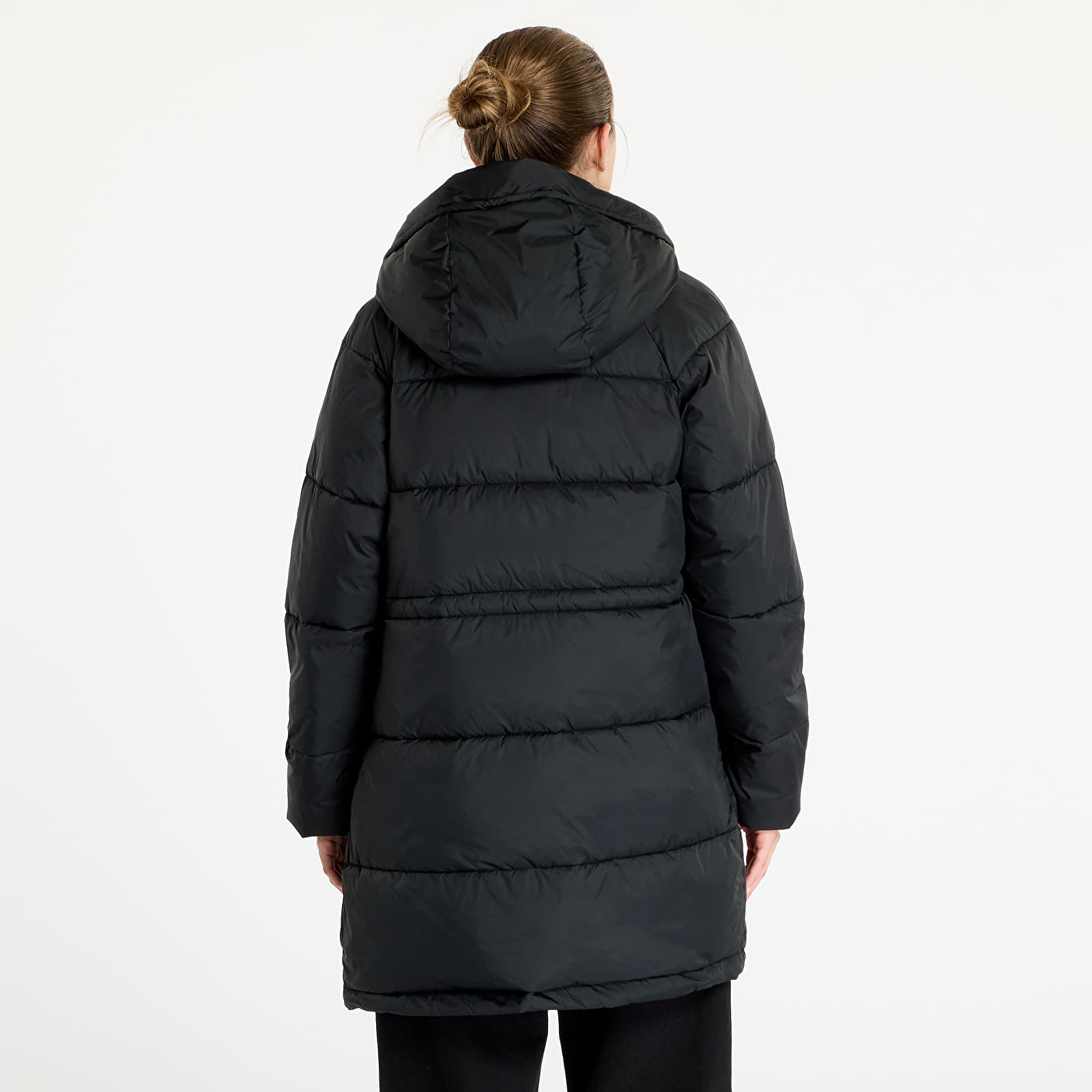 Sieviešu jakas Tommy Jeans Midi Vail Puffer Jacket Black