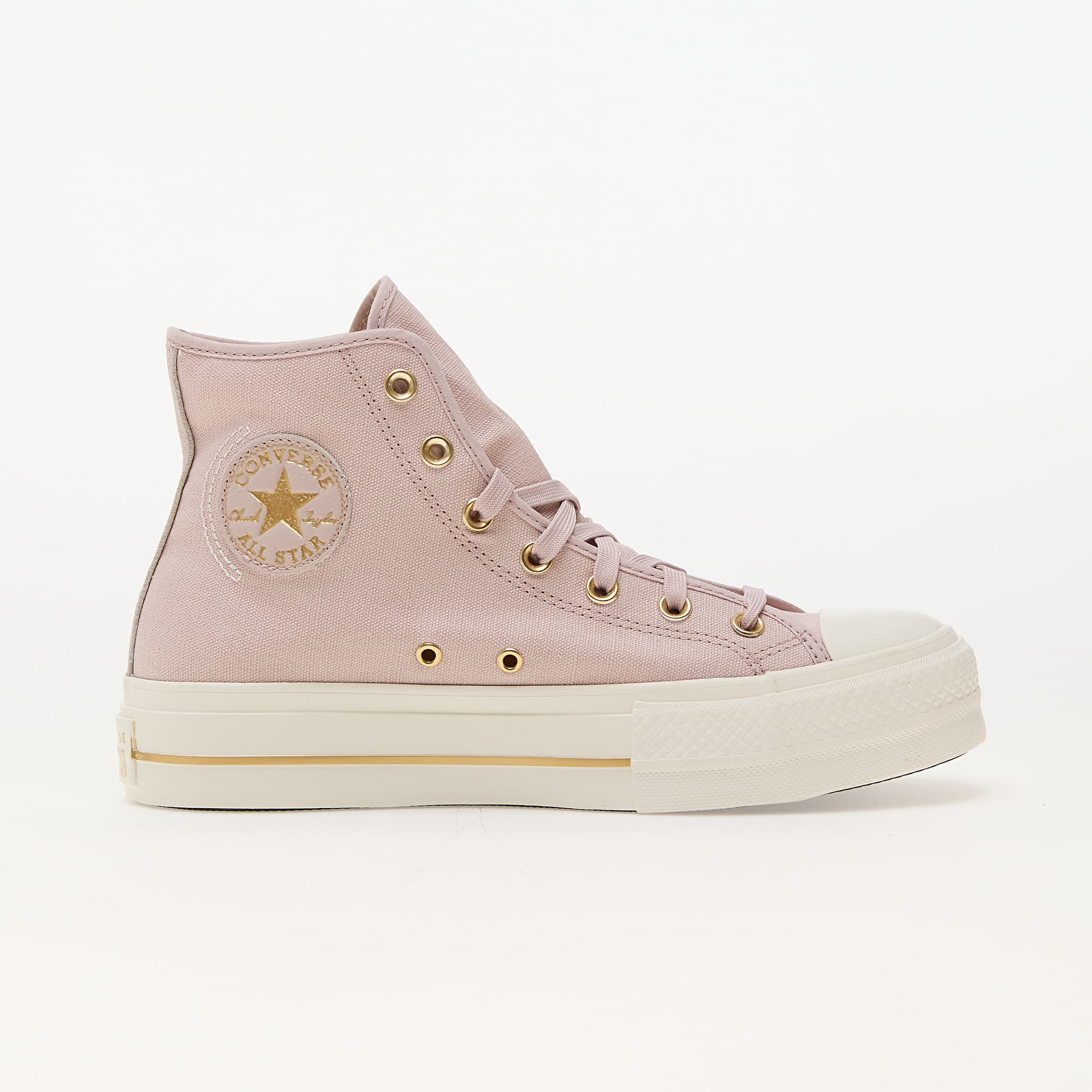 Zapatos Converse Chuck Taylor All Star Lift Platform Tailored Lines Flush Stone/ Egret/ Gold