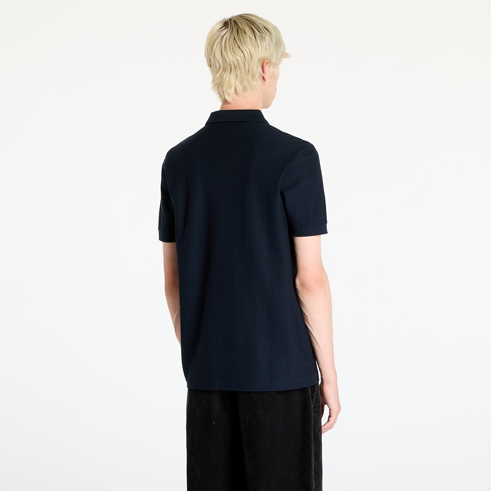 Pánská trička FRED PERRY Ombre Stripe Polo Short Sleeve Tee Navy