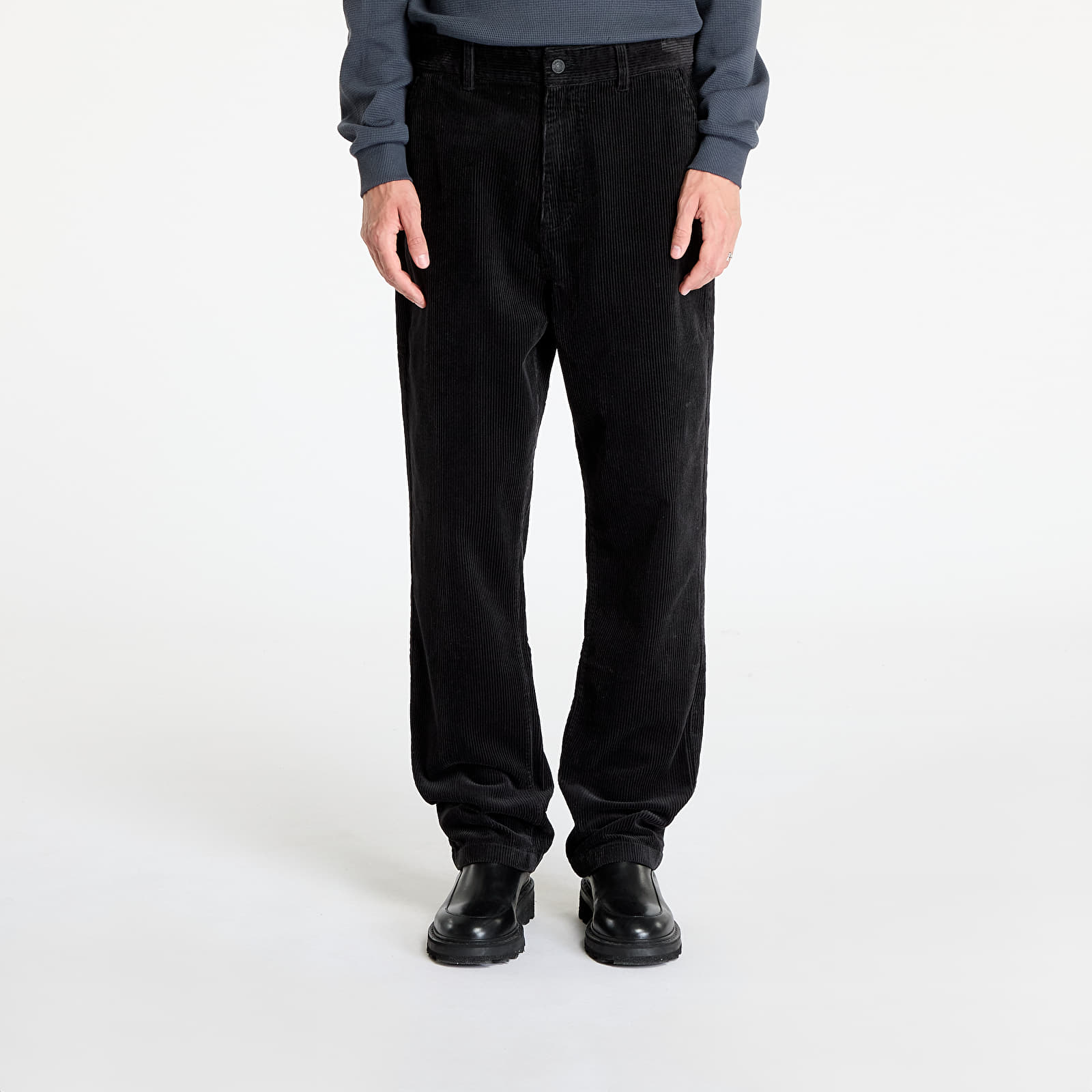 Men s trousers Calvin Klein Jeans Corduroy Pant Black Queens