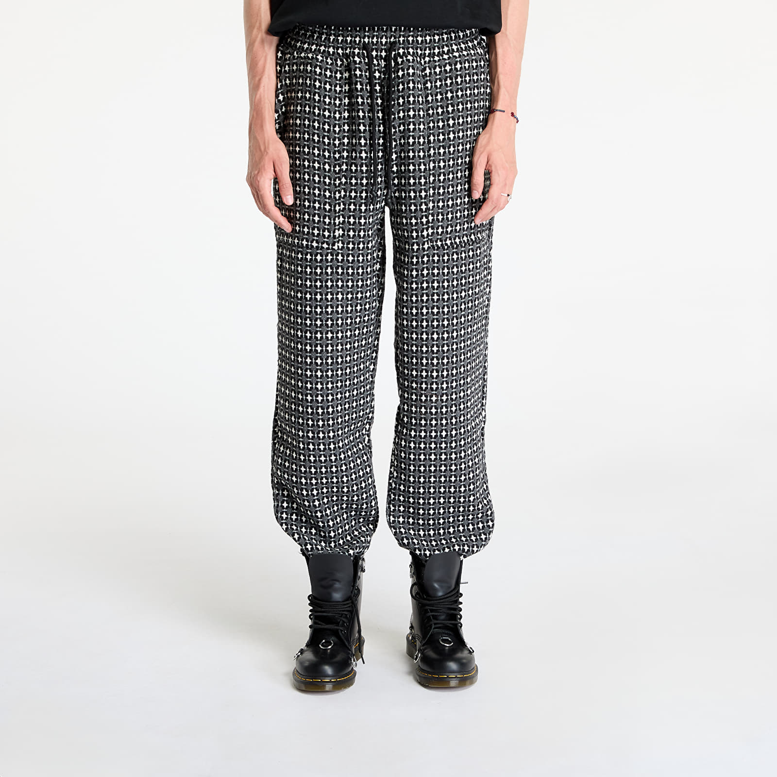 Pantalones de hombre PLEASURES Cross Easy Pants Grey