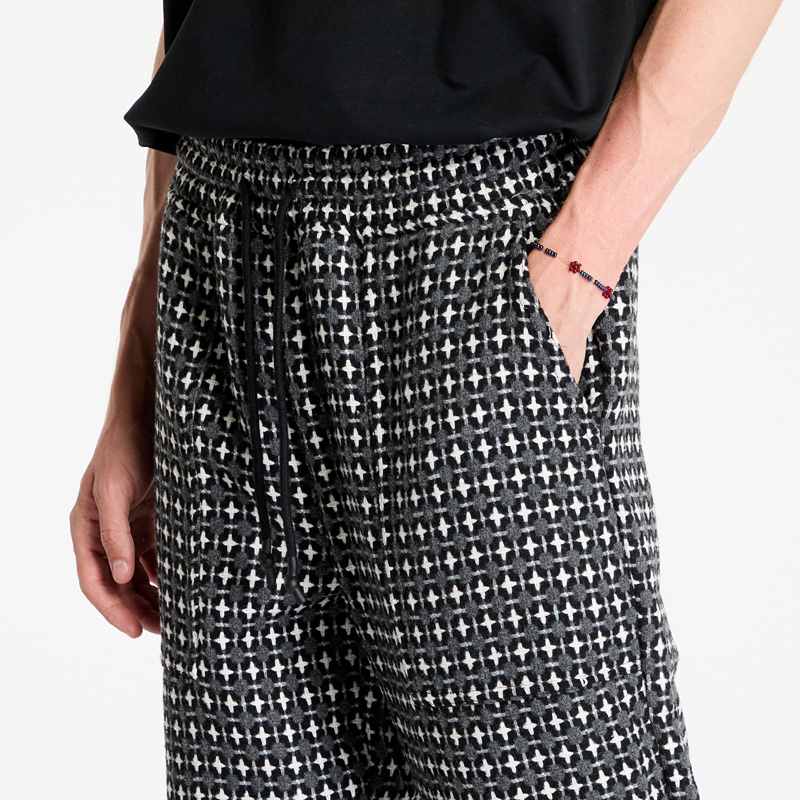 Pantalones de hombre PLEASURES Cross Easy Pants Grey