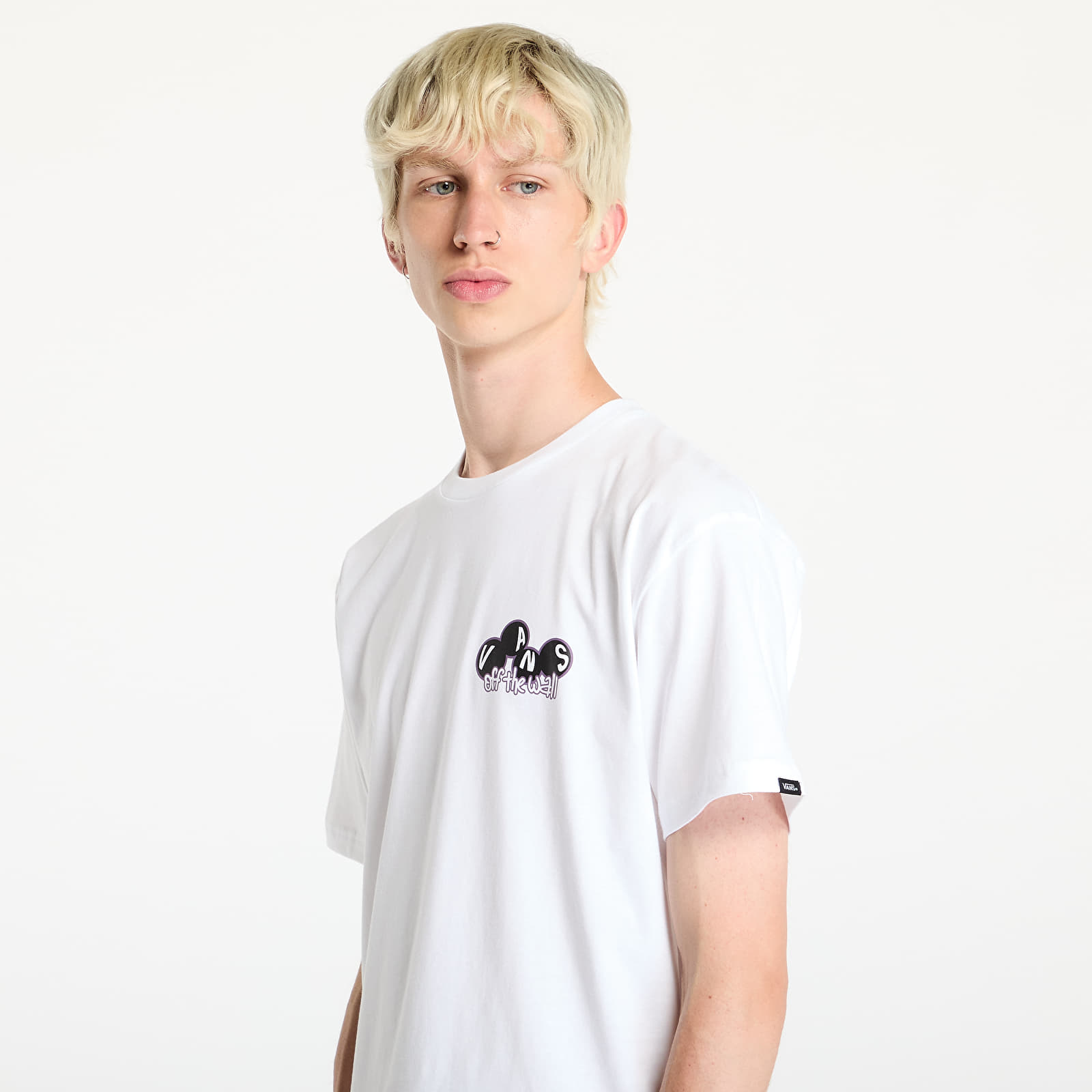Camisetas Vans Scuttle SS White
