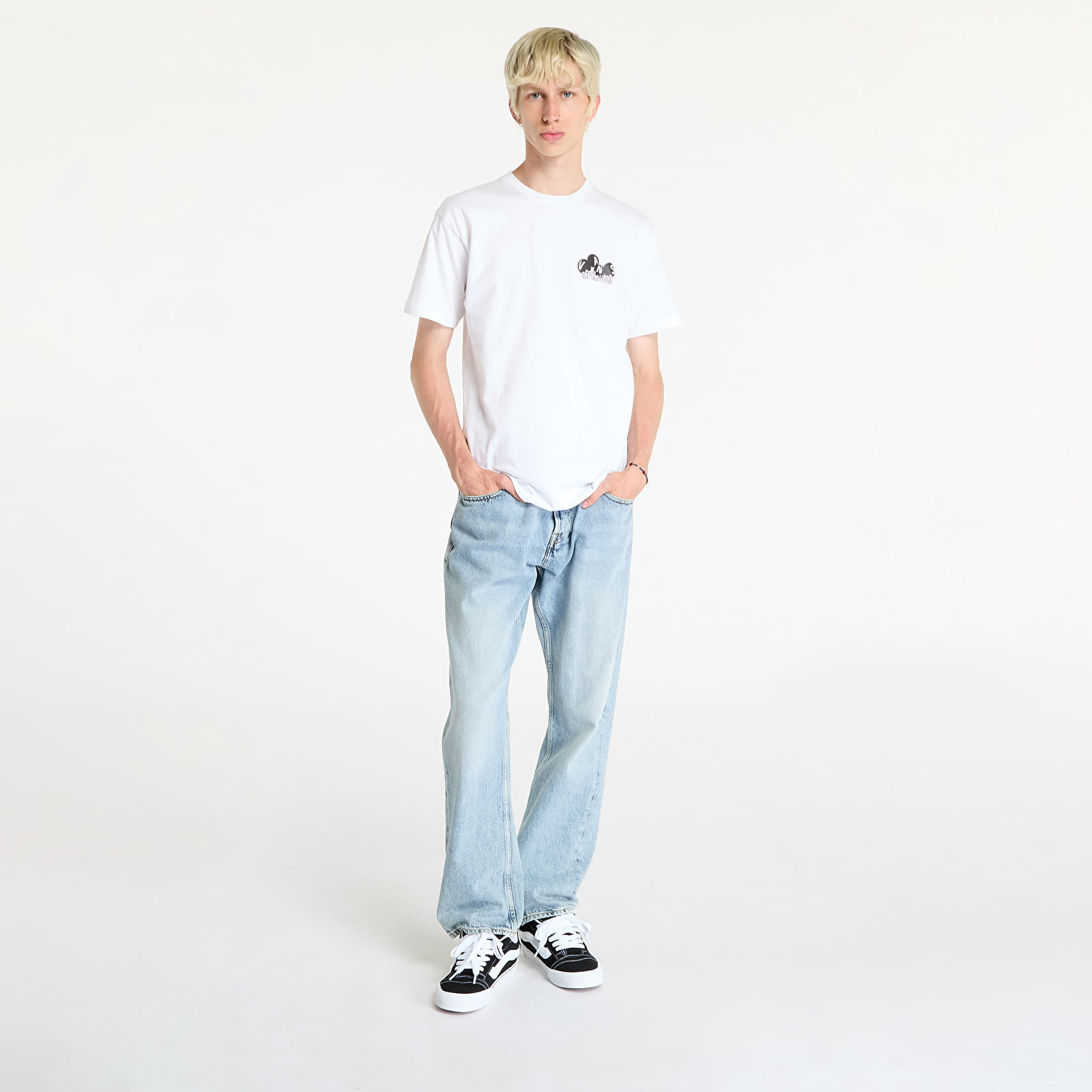 Camisetas Vans Scuttle SS White
