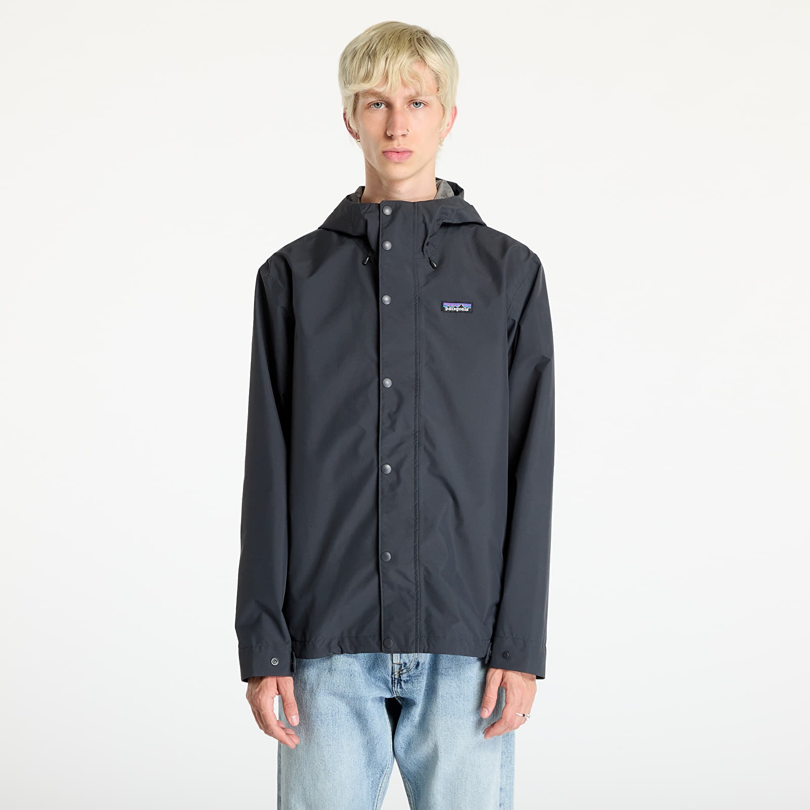 Jacken Patagonia M's Jackson Glacier Rain Jacket Ink Black