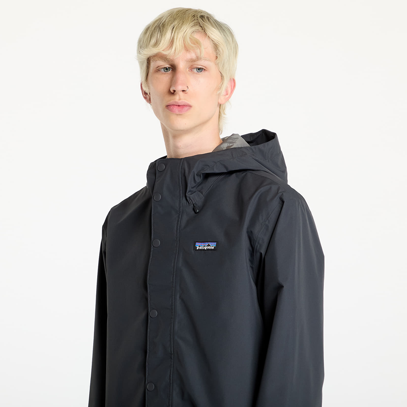 Jacken Patagonia M's Jackson Glacier Rain Jacket Ink Black