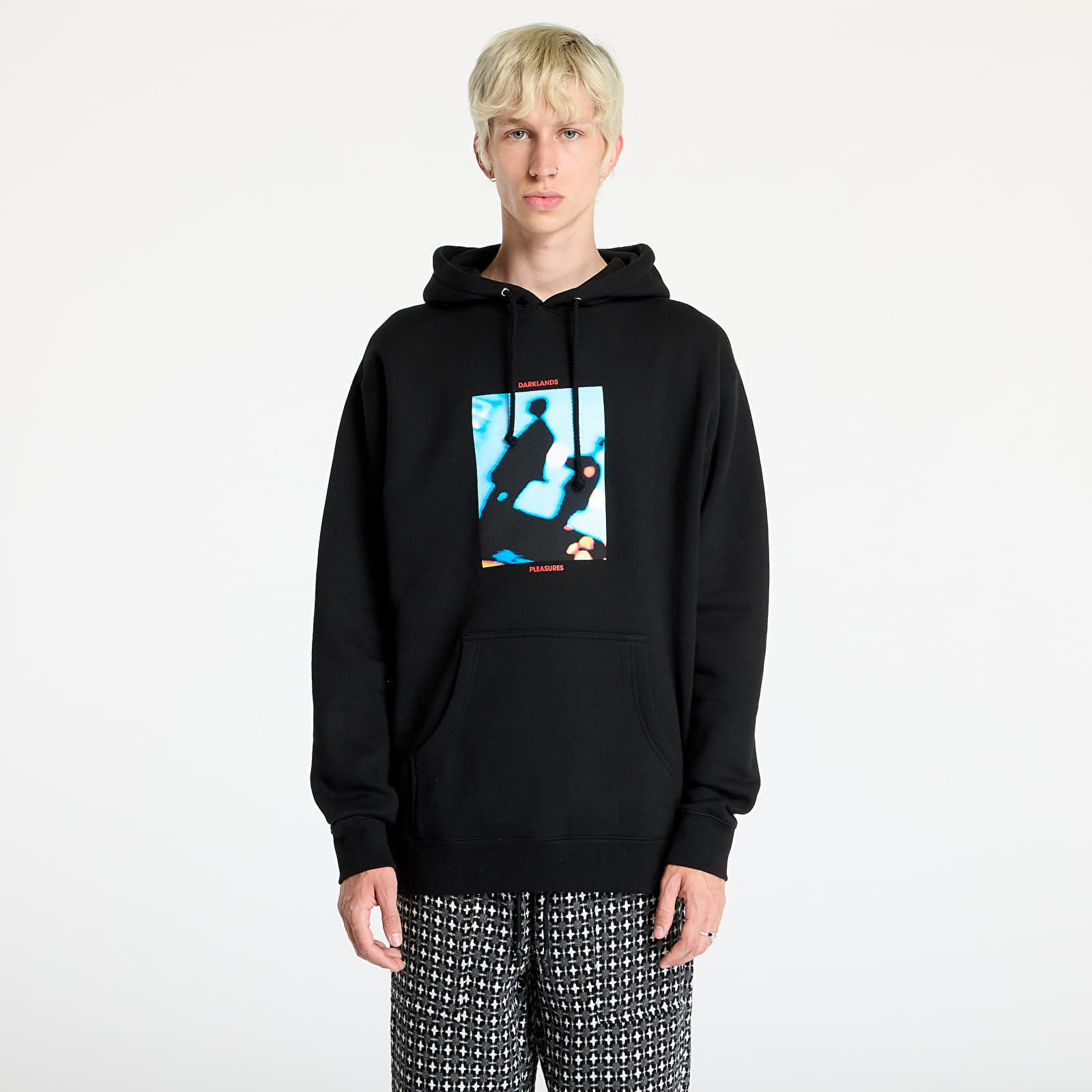 Felpa PLEASURES Darklands Hoodie Black S