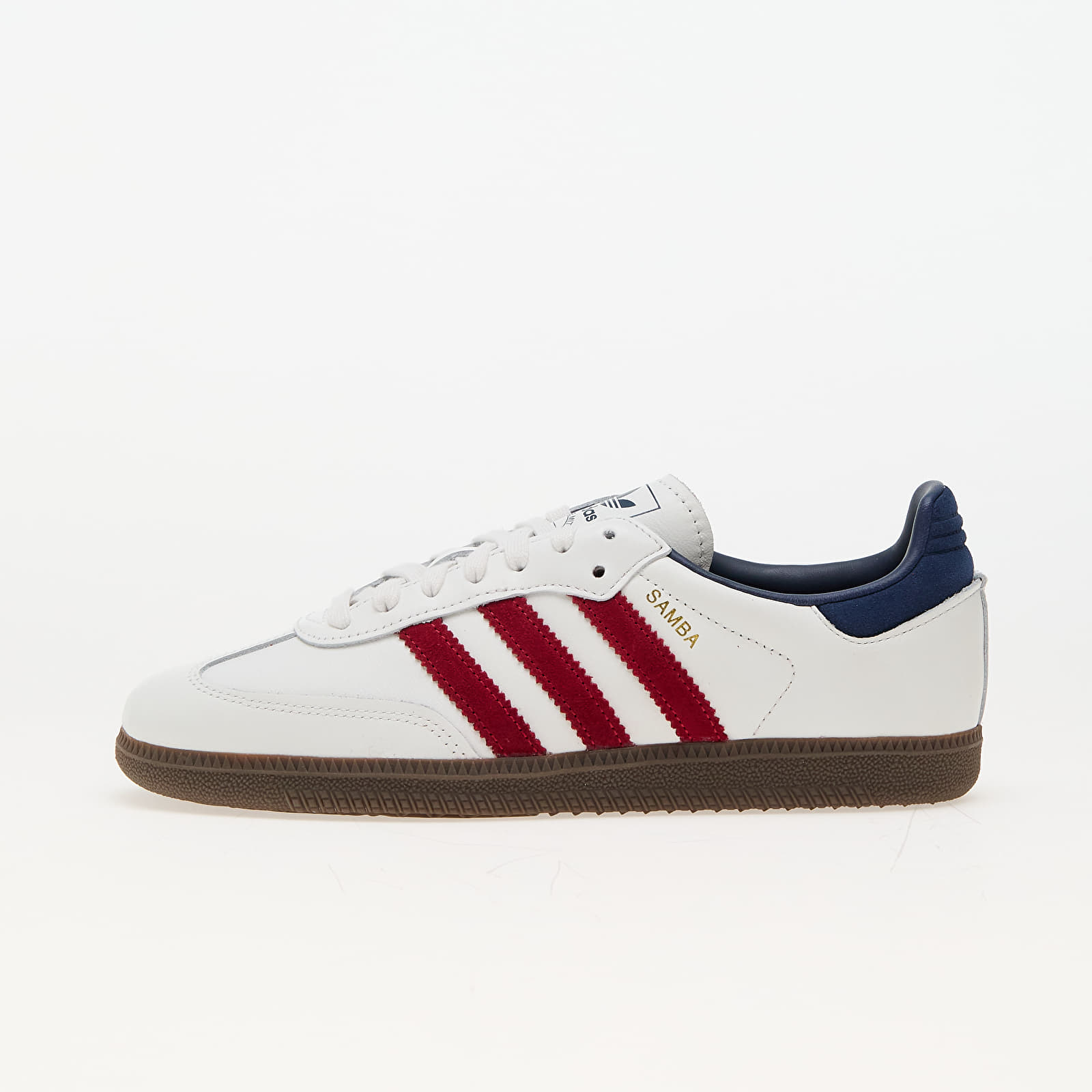Meeste tossud ja kingad adidas Samba Og Core White/ Team Victory Red/ Night Indigo