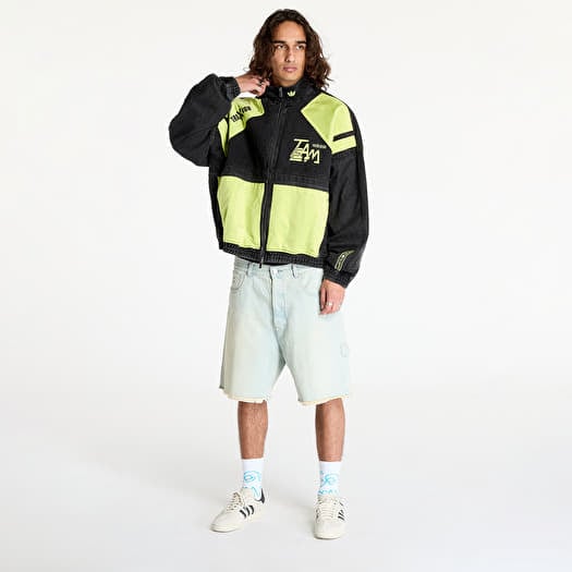 adidas Adilenium Moto Denim Jacket Black | Queens