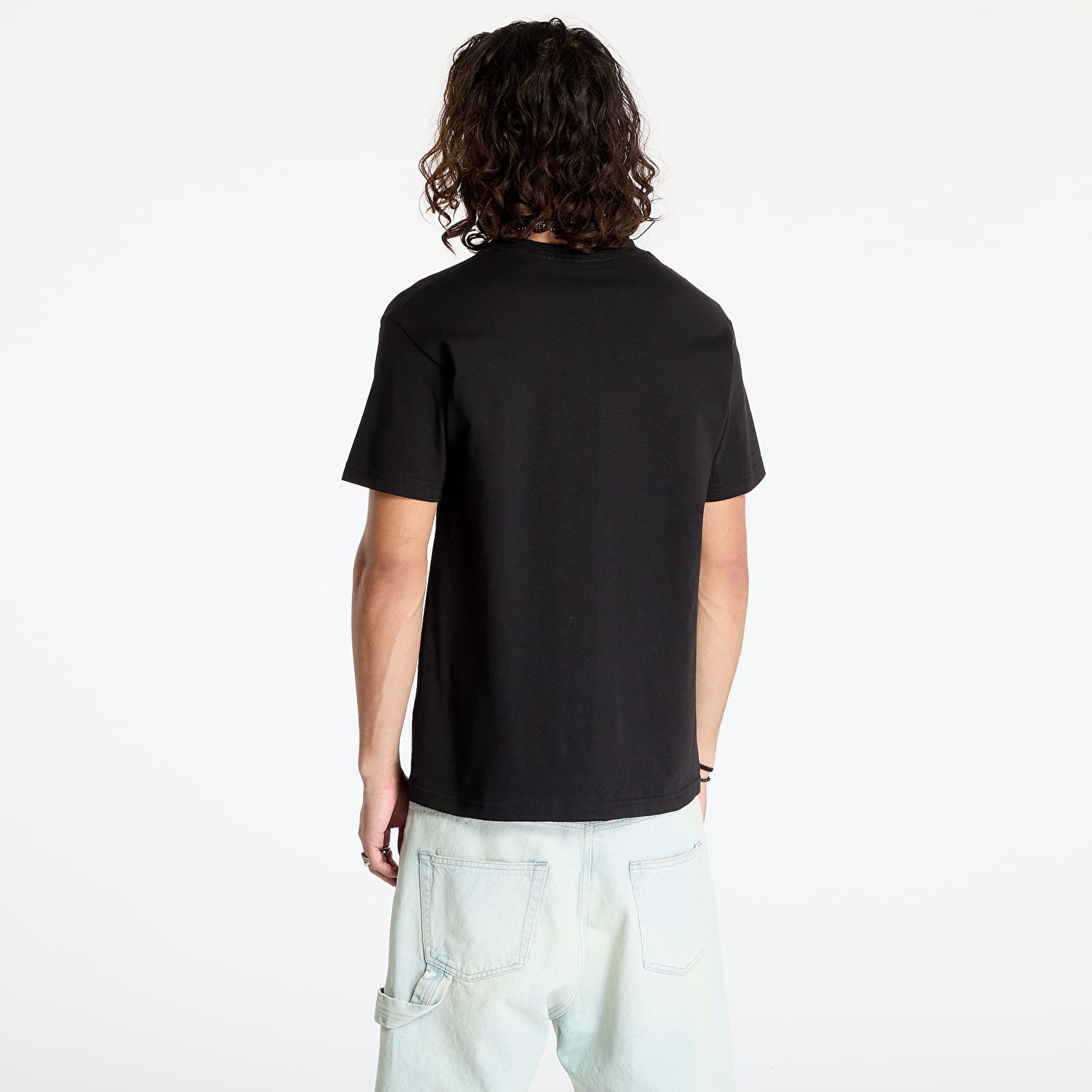 Men's T-shirts PLEASURES Wolfie T-Shirt Black