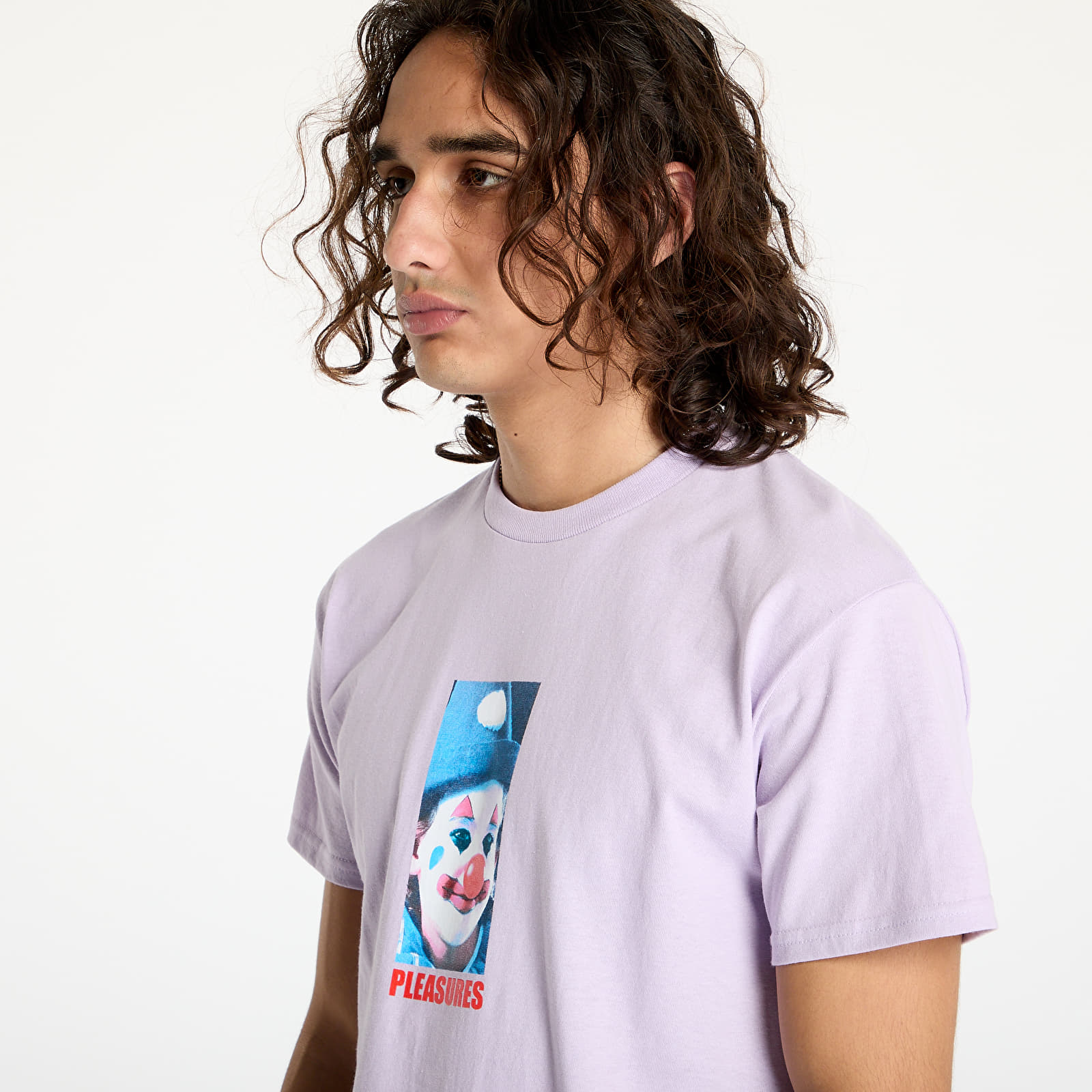 Camisetas hombre PLEASURES Clown T-Shirt Orchid