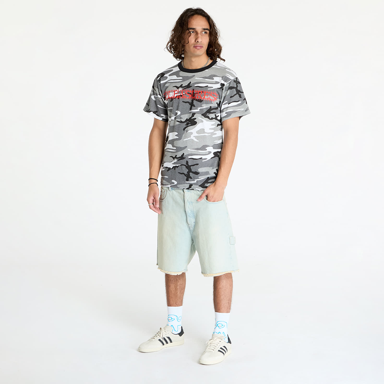 Meeste T-särgid PLEASURES Spike T-Shirt Camo