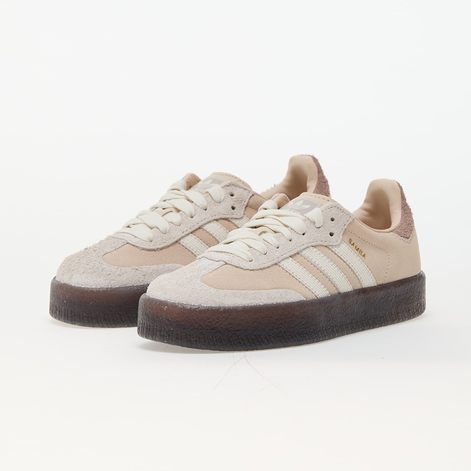 Women's sneakers and shoes adidas Sambae W Linen/ Off White/ Vapgre