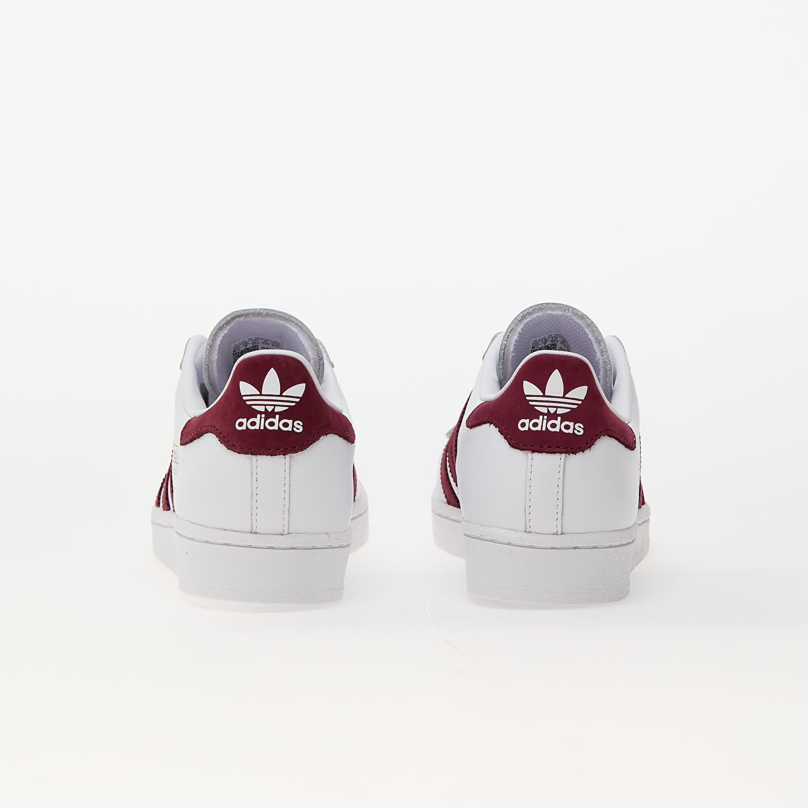 Maroon adidas superstar 2 best sale