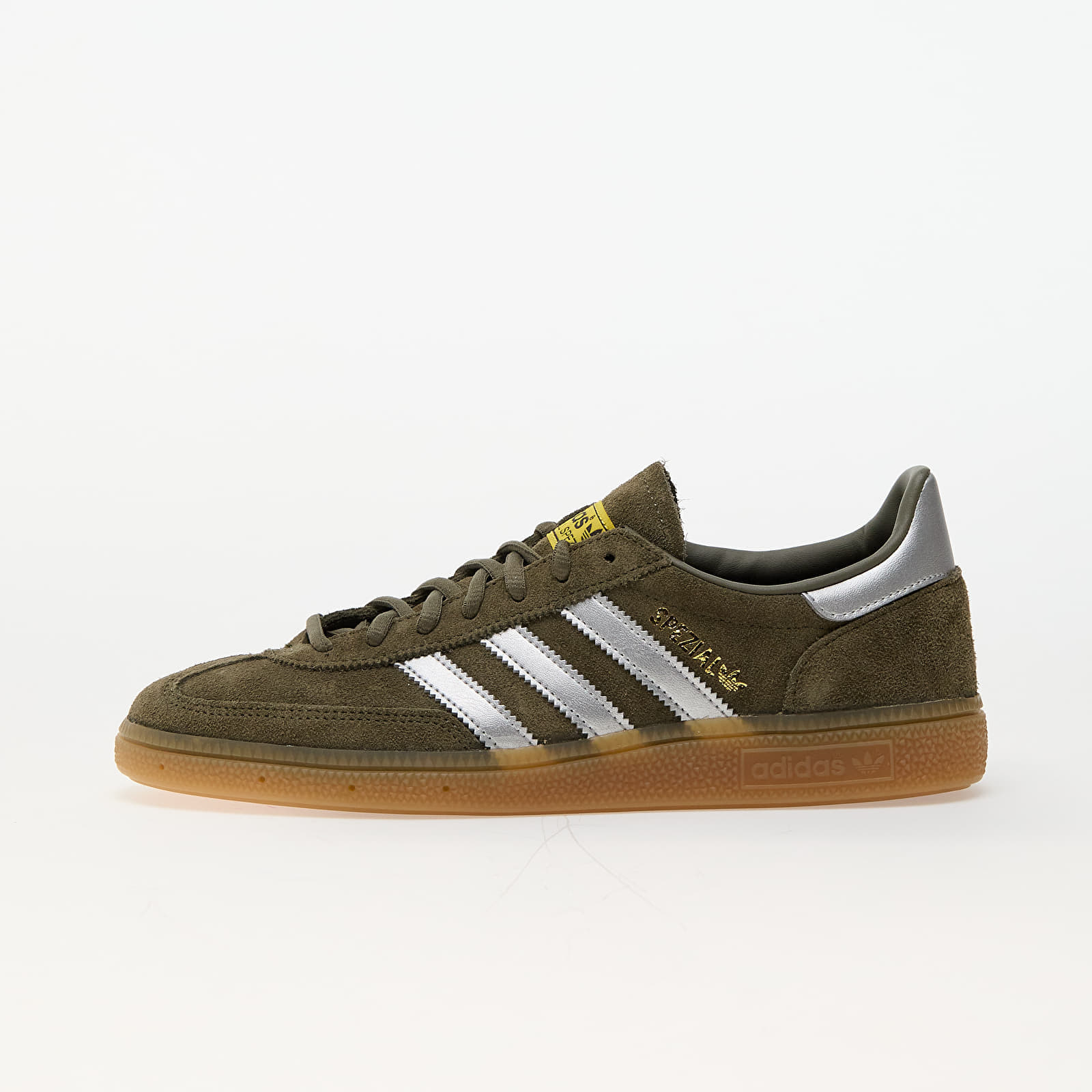 Tenisky adidas Handball Spezial Olive Strata S23/ Silver Metallic/ Super Yellow EUR 38