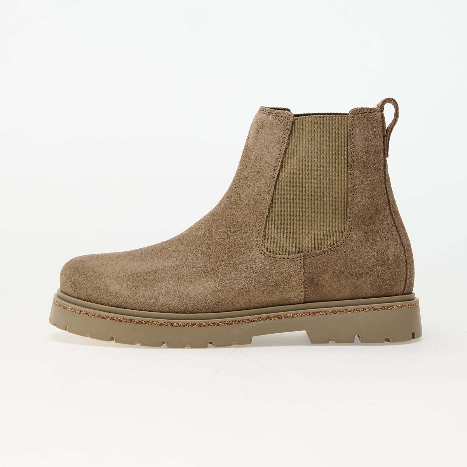 Shoes Birkenstock Highwood Slip On Mid W Leather Velvet Taupe