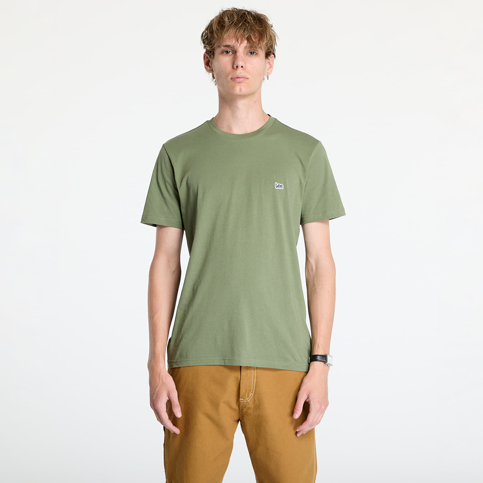 T-Shirts Lee Ss Patch Logo Tee Mercantile Green