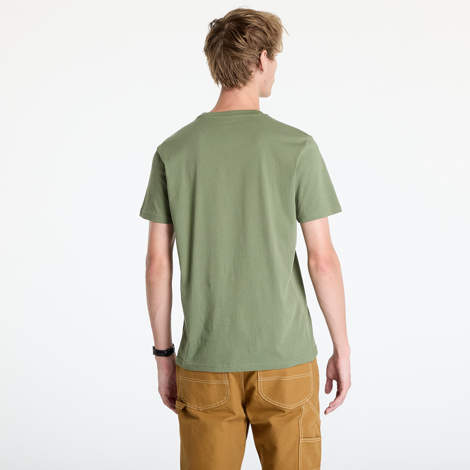 T-shirt Lee Ss Patch Logo Tee Mercantile Green S
