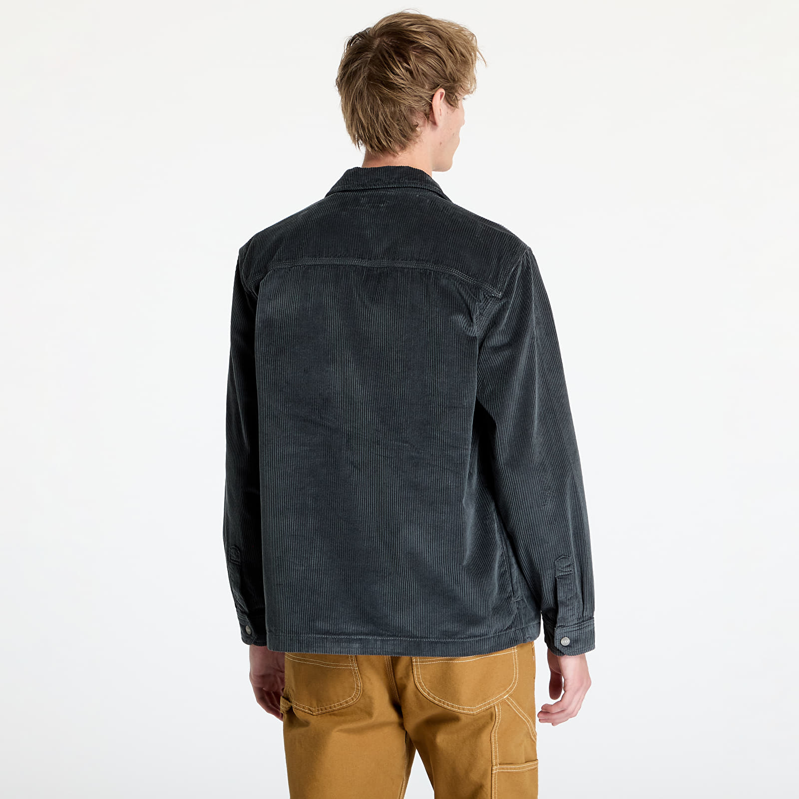Hemden Lee Worker Overshirt Dark Muted Gray