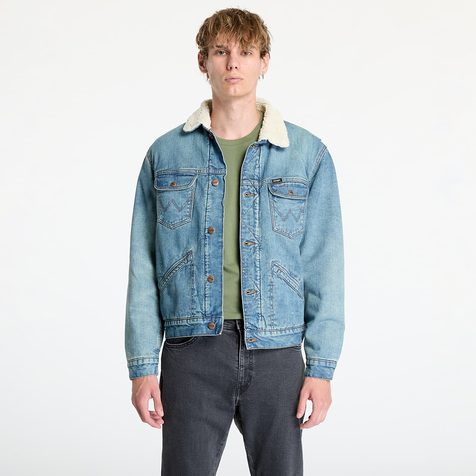 Joped Wrangler 124Mj Sherpa Sage Wash