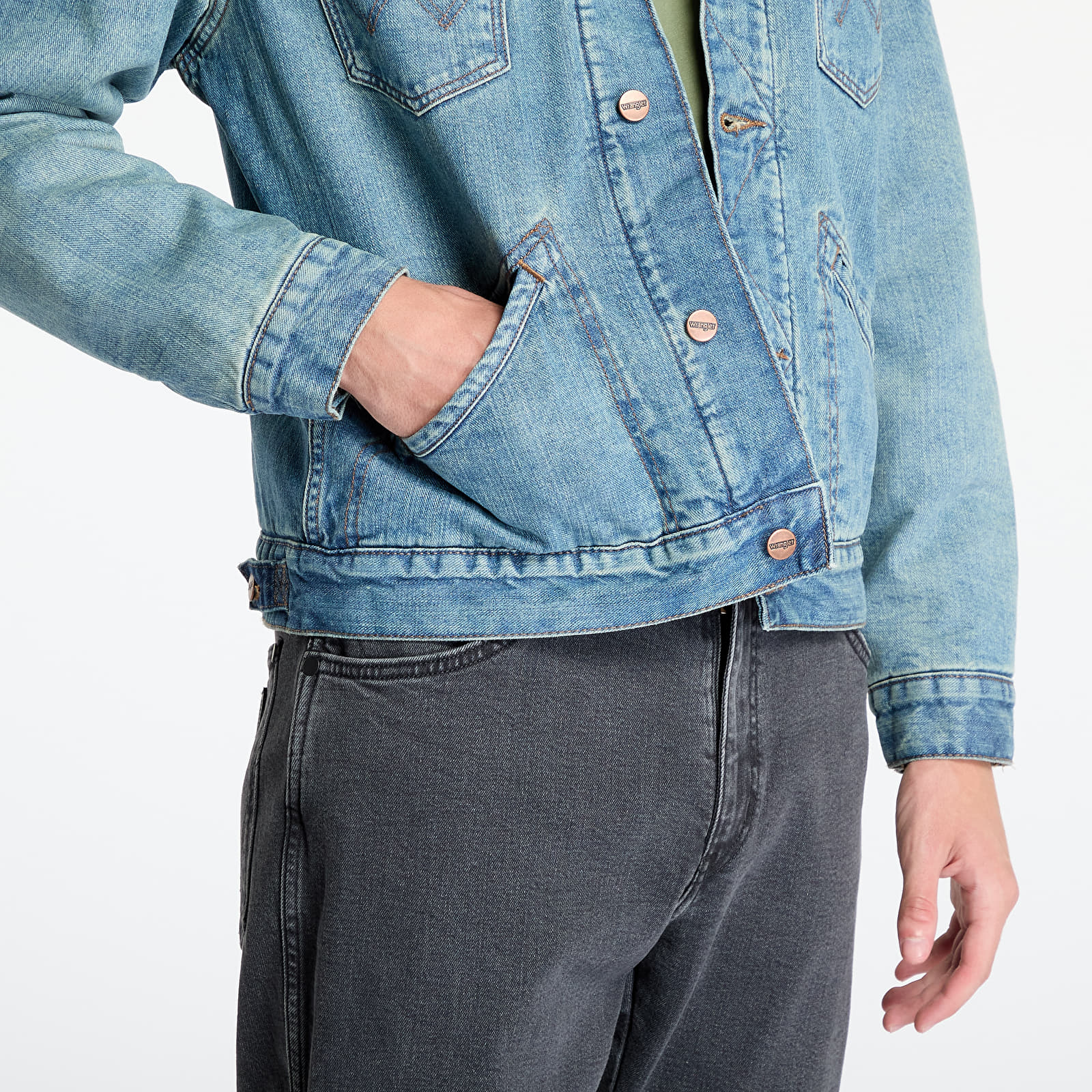 Joped Wrangler 124Mj Sherpa Sage Wash