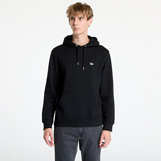 Sweatshirt Lee Plain Hoodie Unionall Black