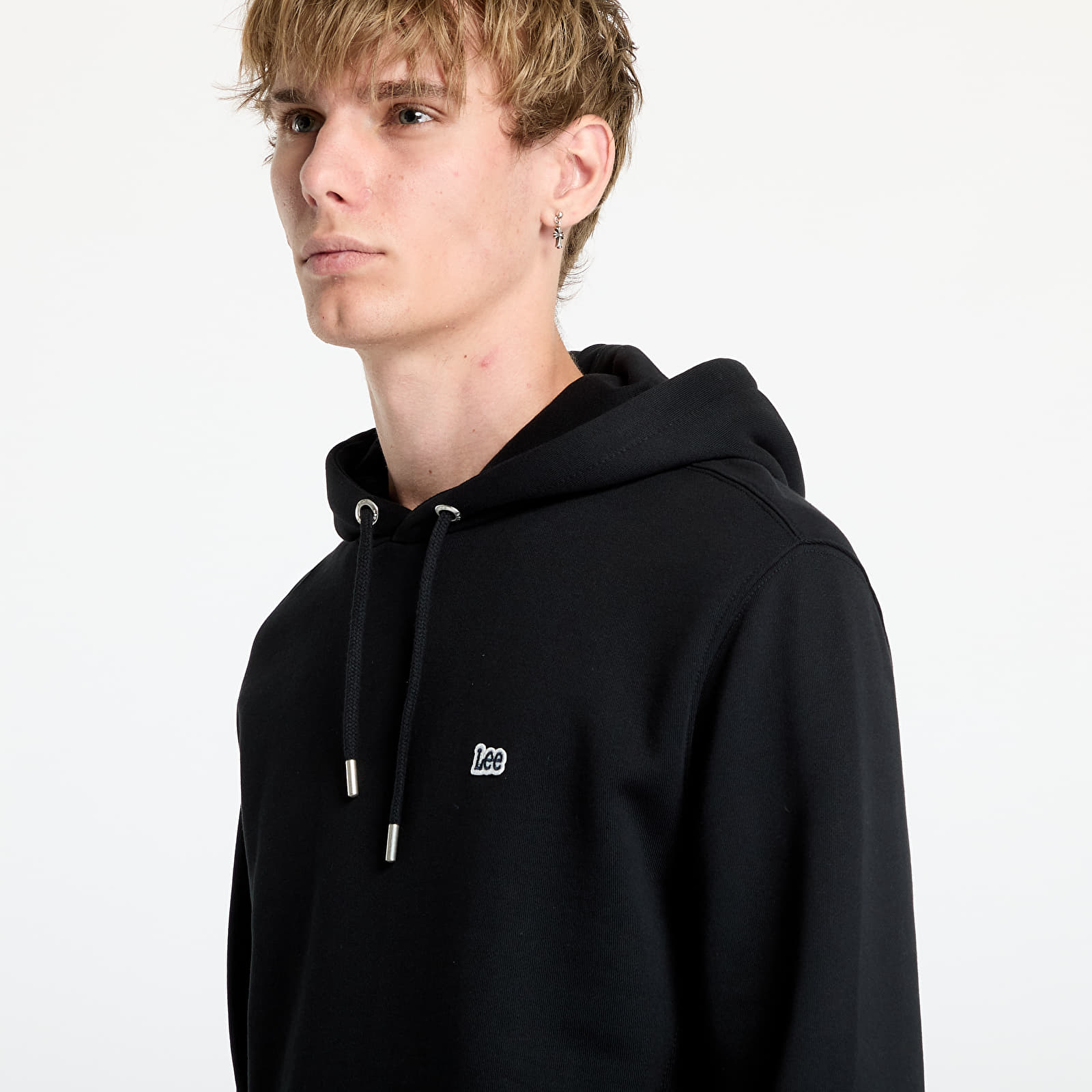 Hættetrøjer og sweatshirts Lee Plain Hoodie Unionall Black