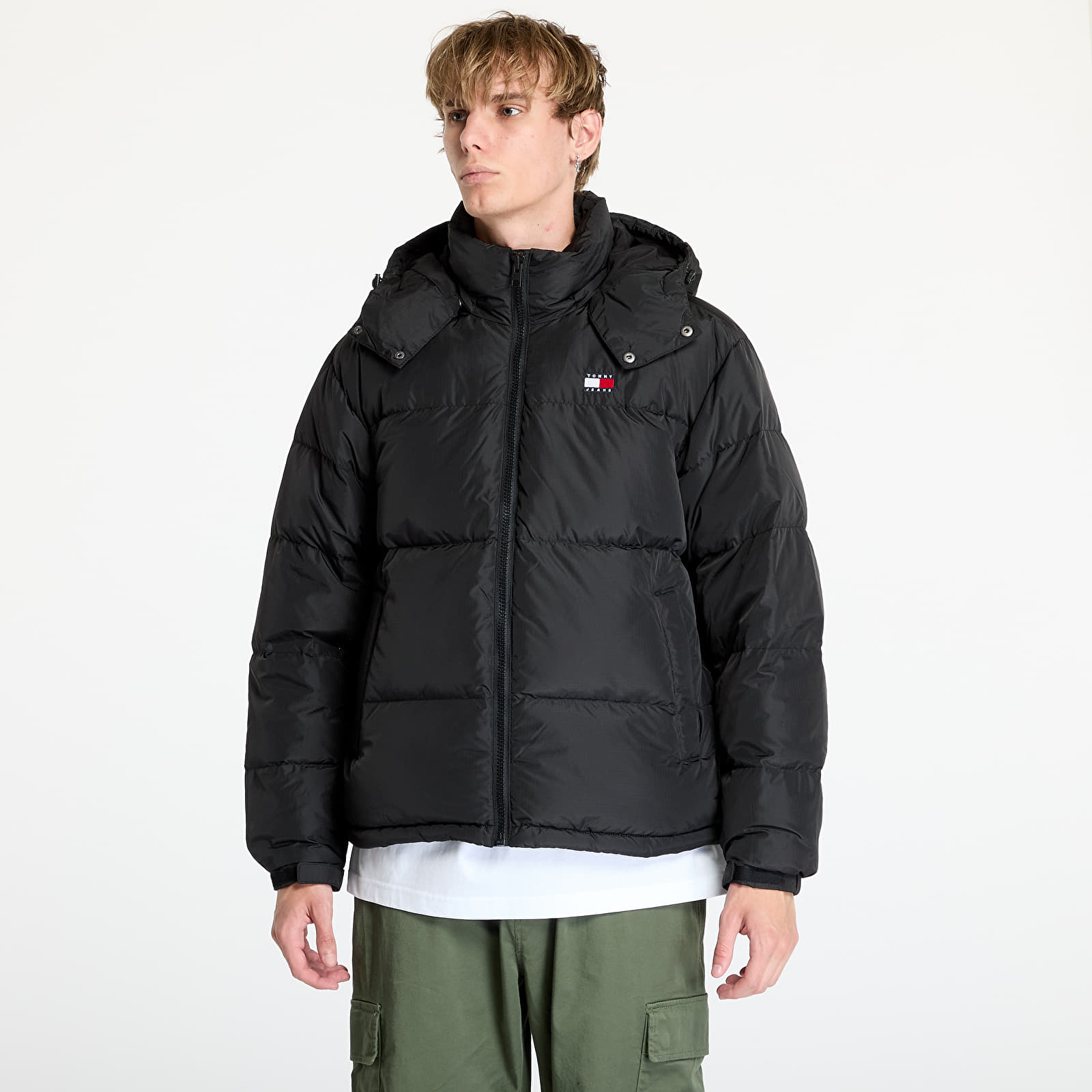 Men's jackets Tommy Jeans Alaska Puffer Jacket Black