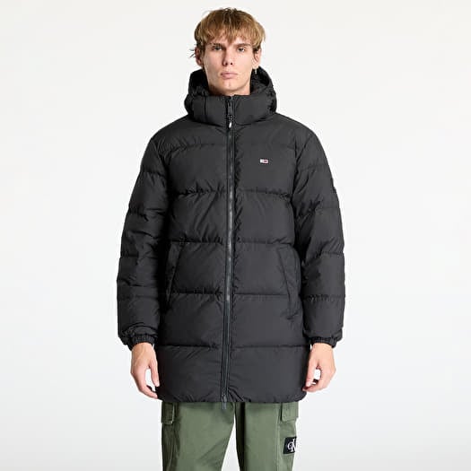 Tommy Jeans Essential Down Parka Jacket Black