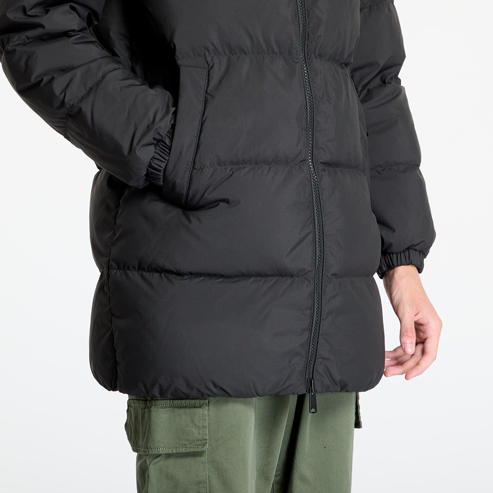 Vīriešu jakas Tommy Jeans Essential Down Parka Jacket Black