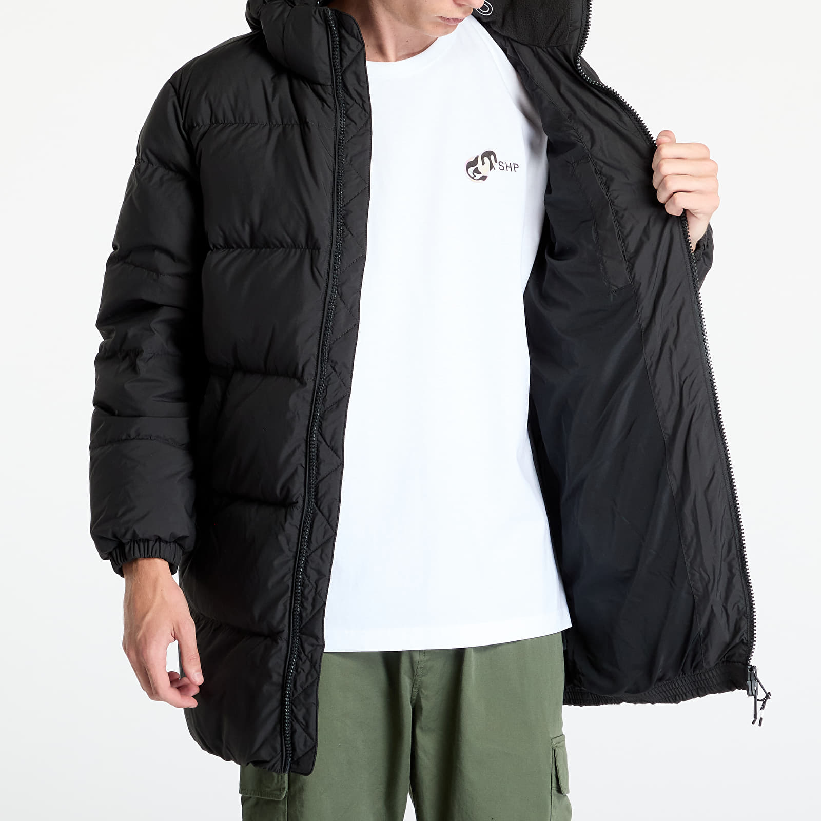Vīriešu jakas Tommy Jeans Essential Down Parka Jacket Black
