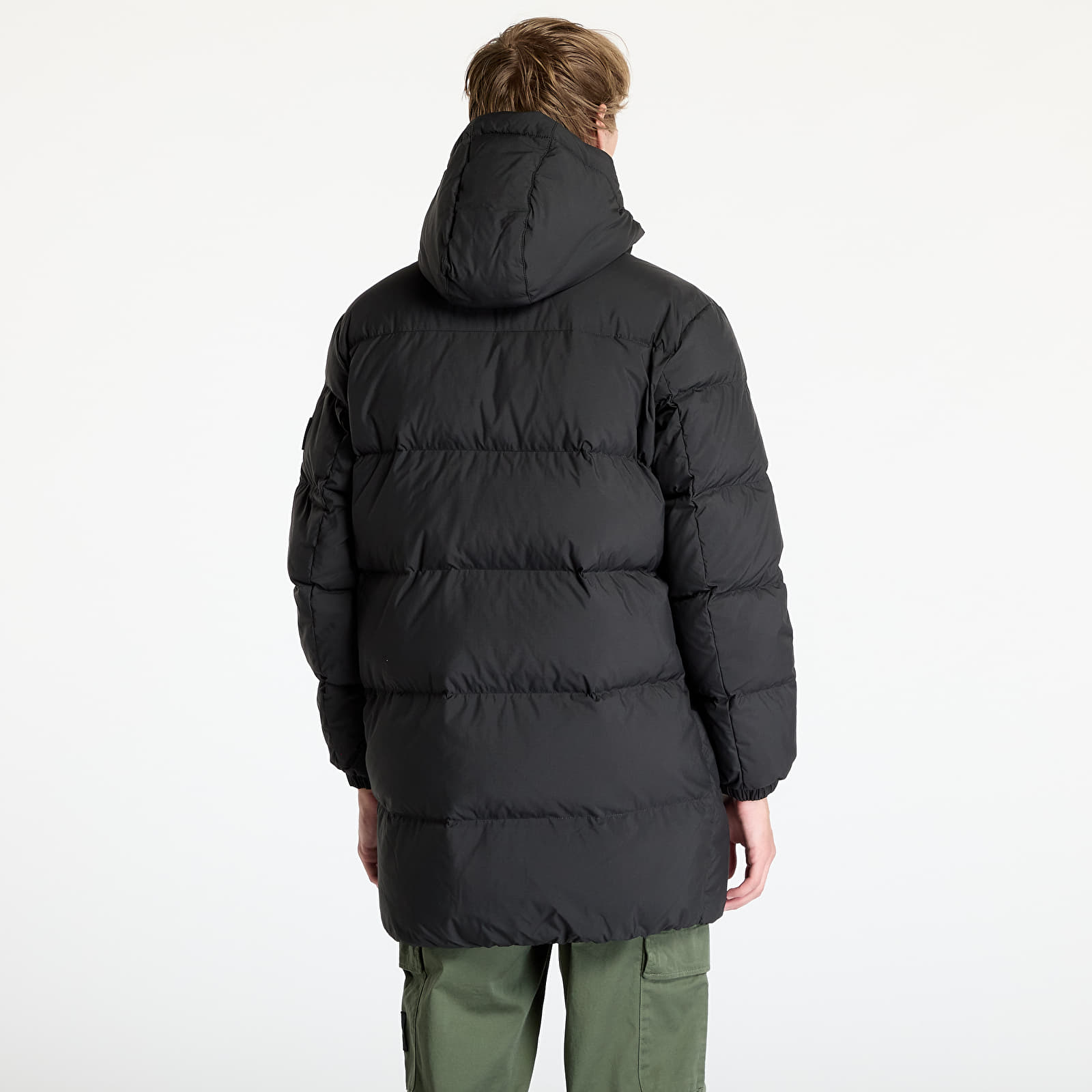 Vīriešu jakas Tommy Jeans Essential Down Parka Jacket Black