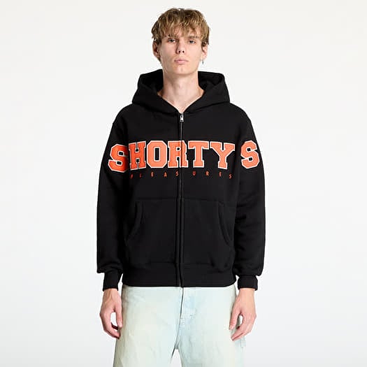 PLEASURES Wave Zip Hoodie Black