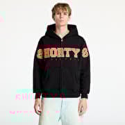 PLEASURES Wave Zip Hoodie Black