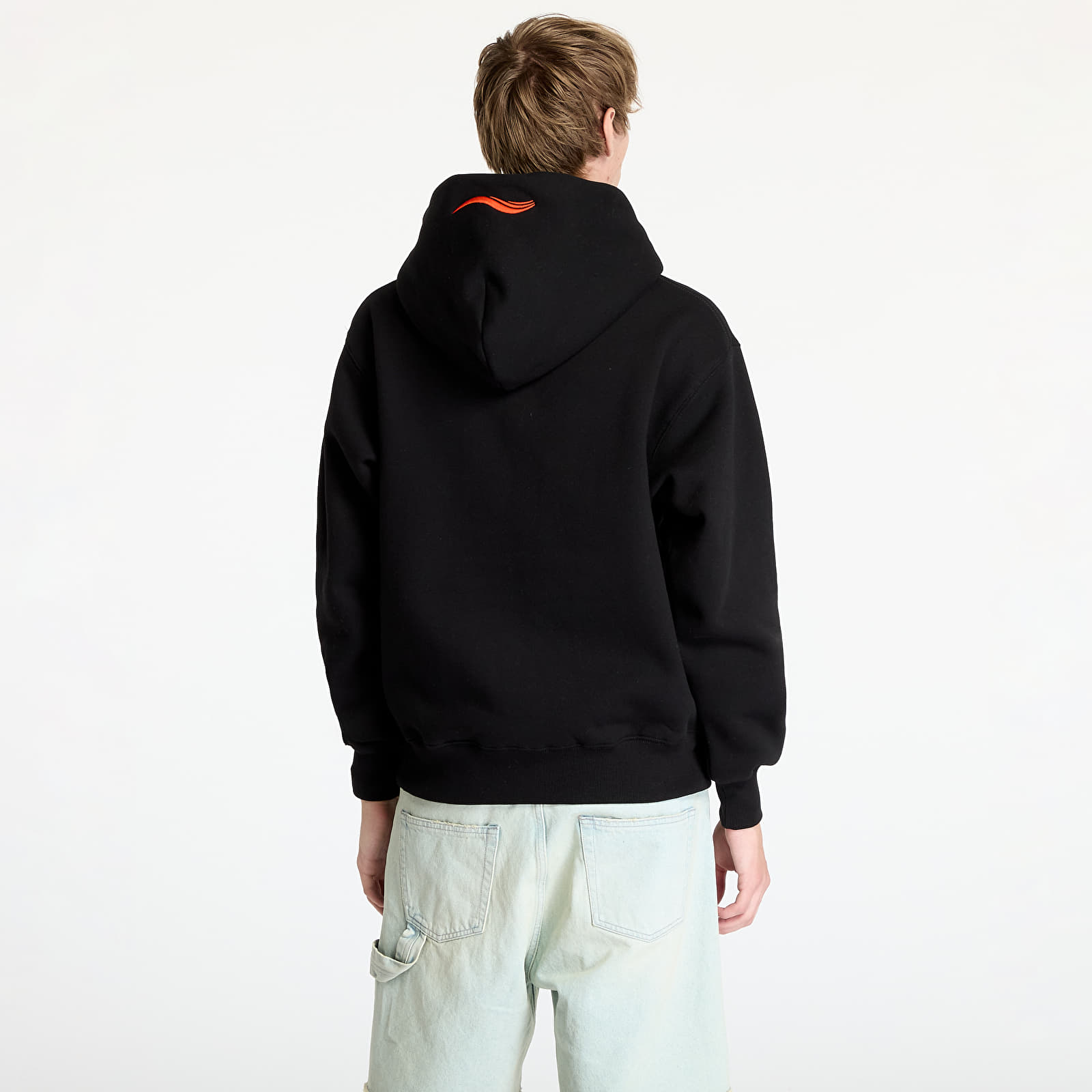 Men's sweatshirts PLEASURES Wave Zip Hoodie Black