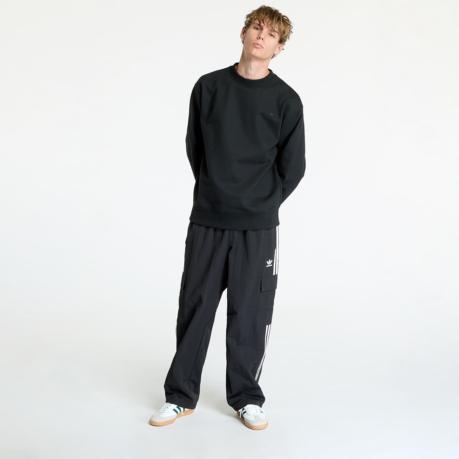 Sweatshirts und Pullover adidas Adicolor Contempo Crew Sweatshirt Black