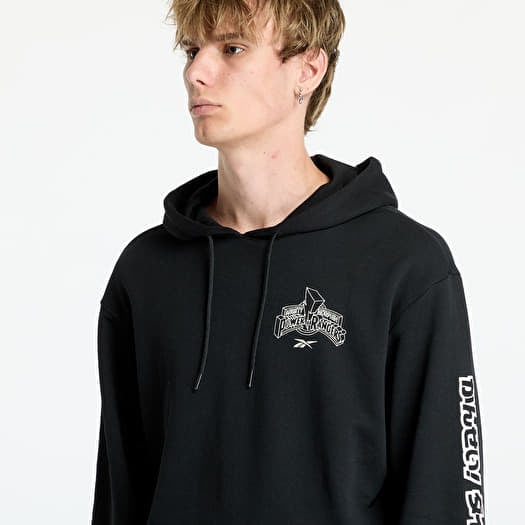 Reebok black hoodie on sale