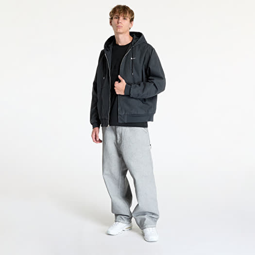 Men s jackets Nike Life Men s Padded Hooded Jacket Off Noir White Queens
