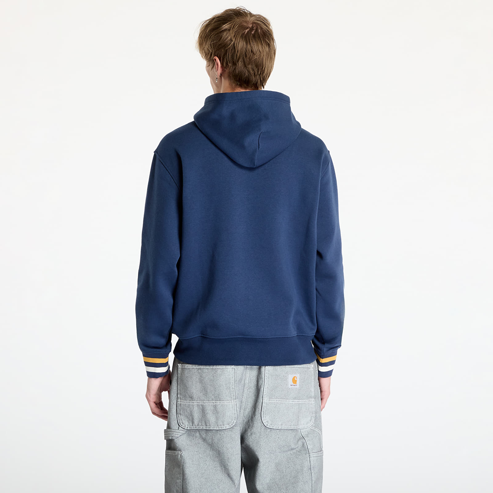Men s sweatshirts Champion Hooded Sweatshirt Navy Queens