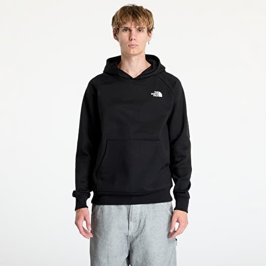 The North Face Raglan Red Box Hoodie Black