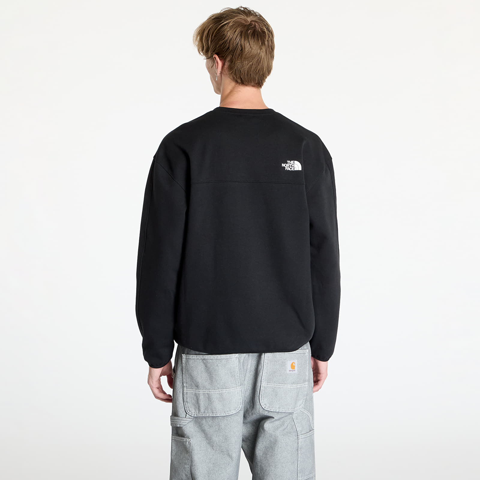 Pánske mikiny a svetre The North Face Tnf Tech Crew Tnf Black
