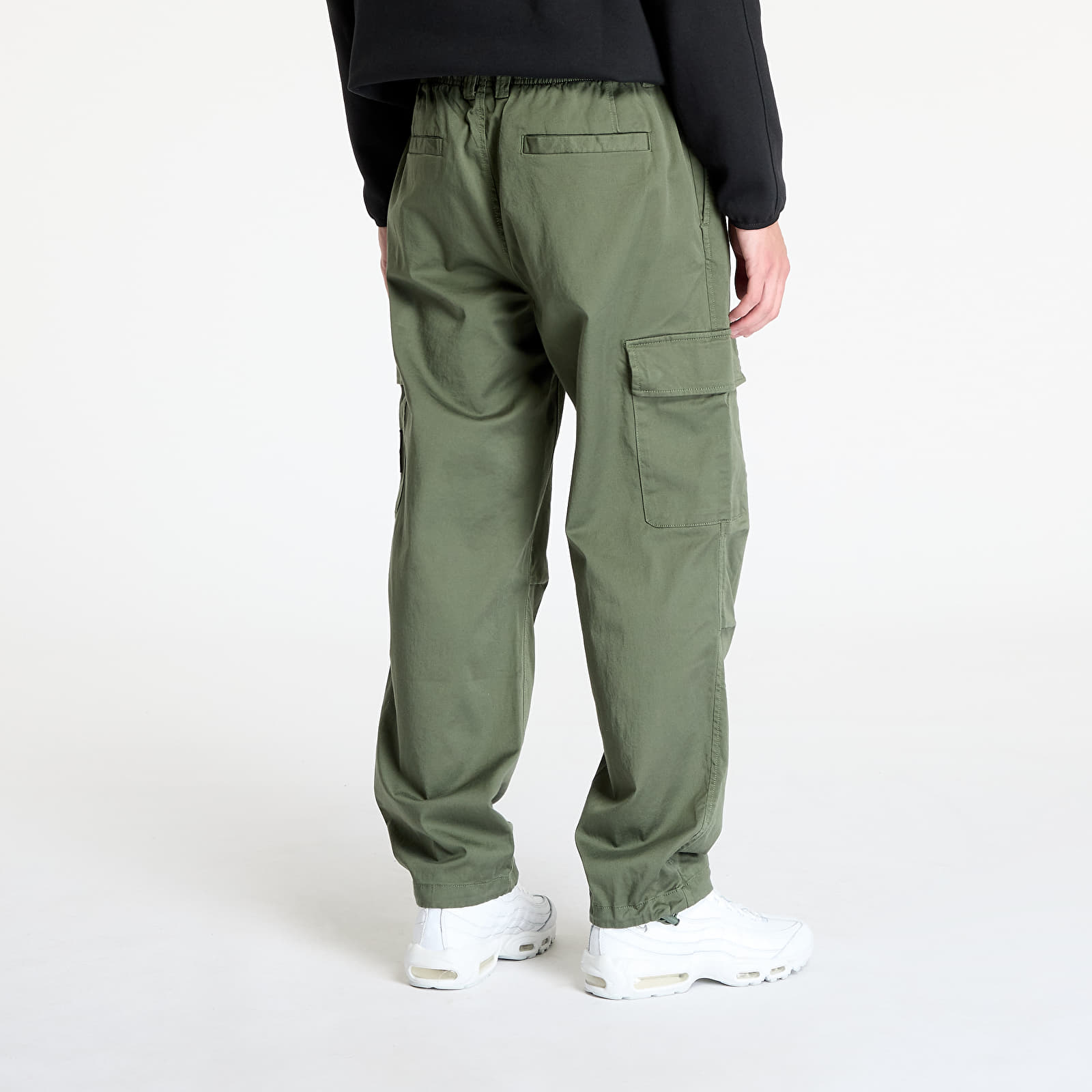 Vīriešu bikses Calvin Klein Jeans Essential Regular Ca Green
