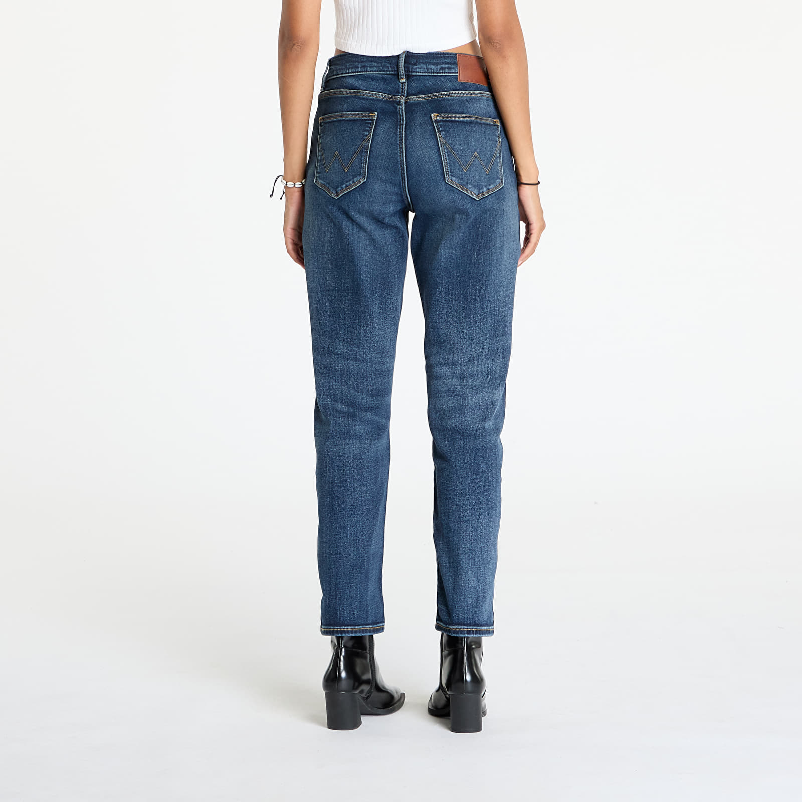 Blugi și pantaloni Wrangler Straight Harmony Blues