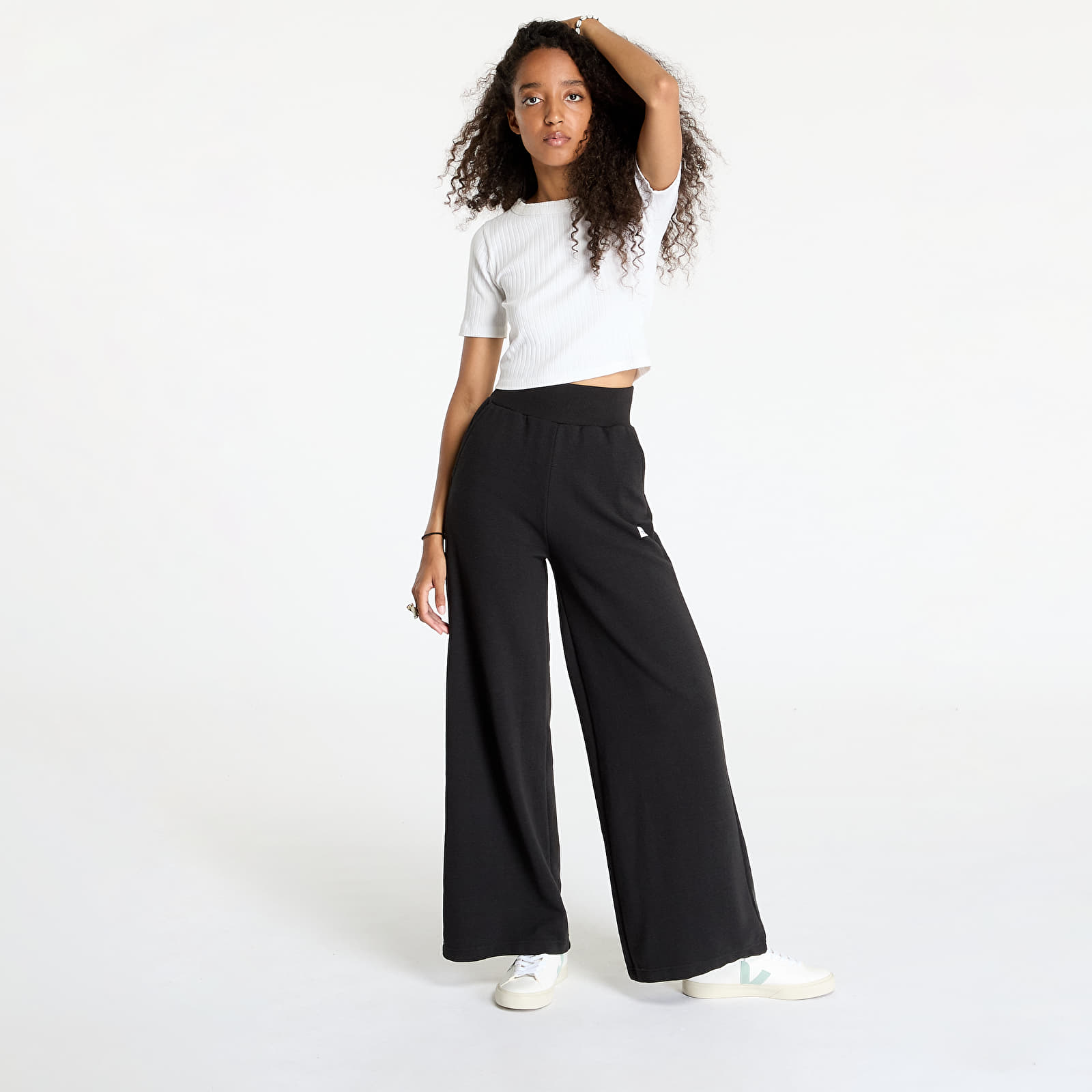 Women's Sweatpants The North Face W Hoden Wide Leg Jogger Tnf Black