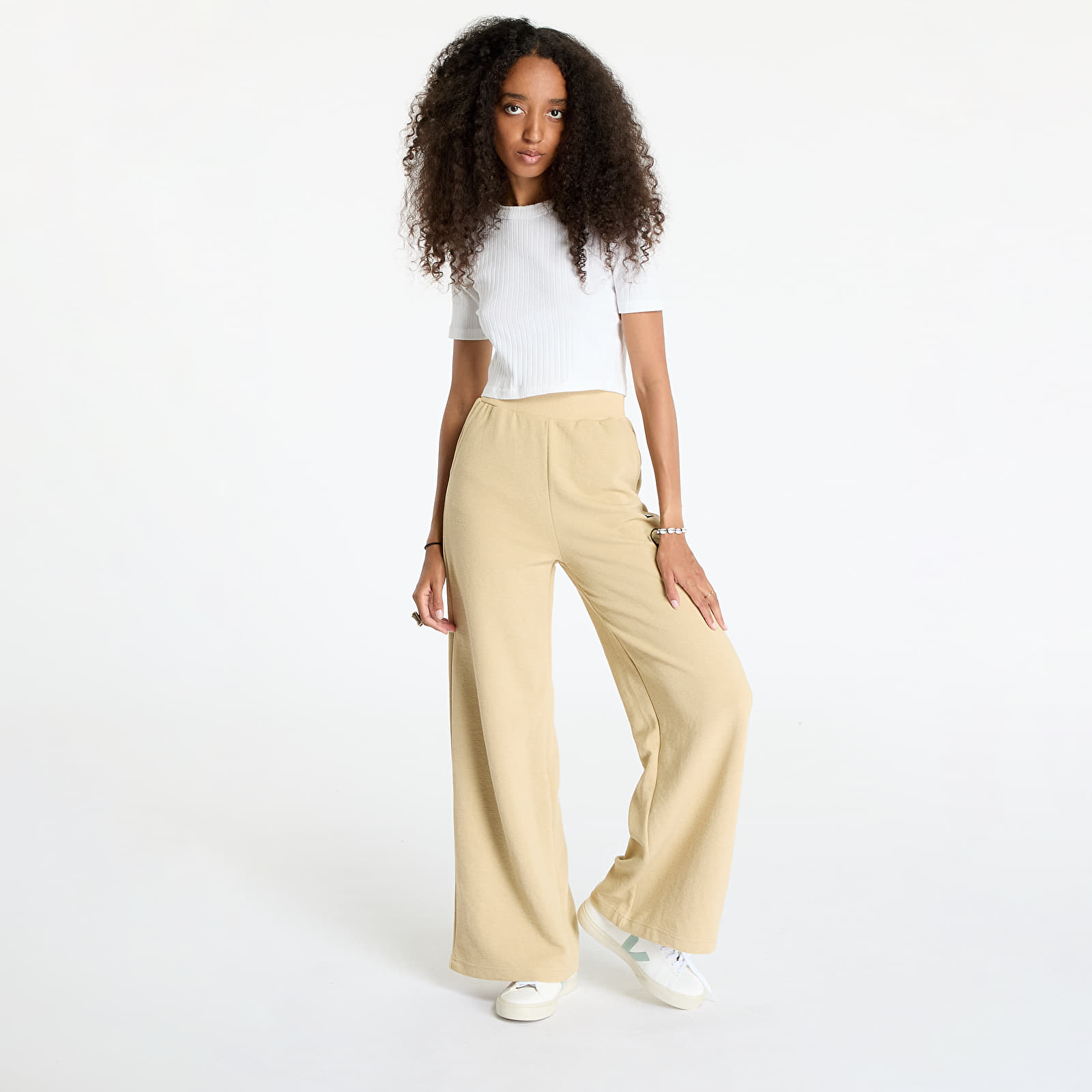 Ženske superge The North Face W Hoden Wide Leg Jogger Khaki Stone