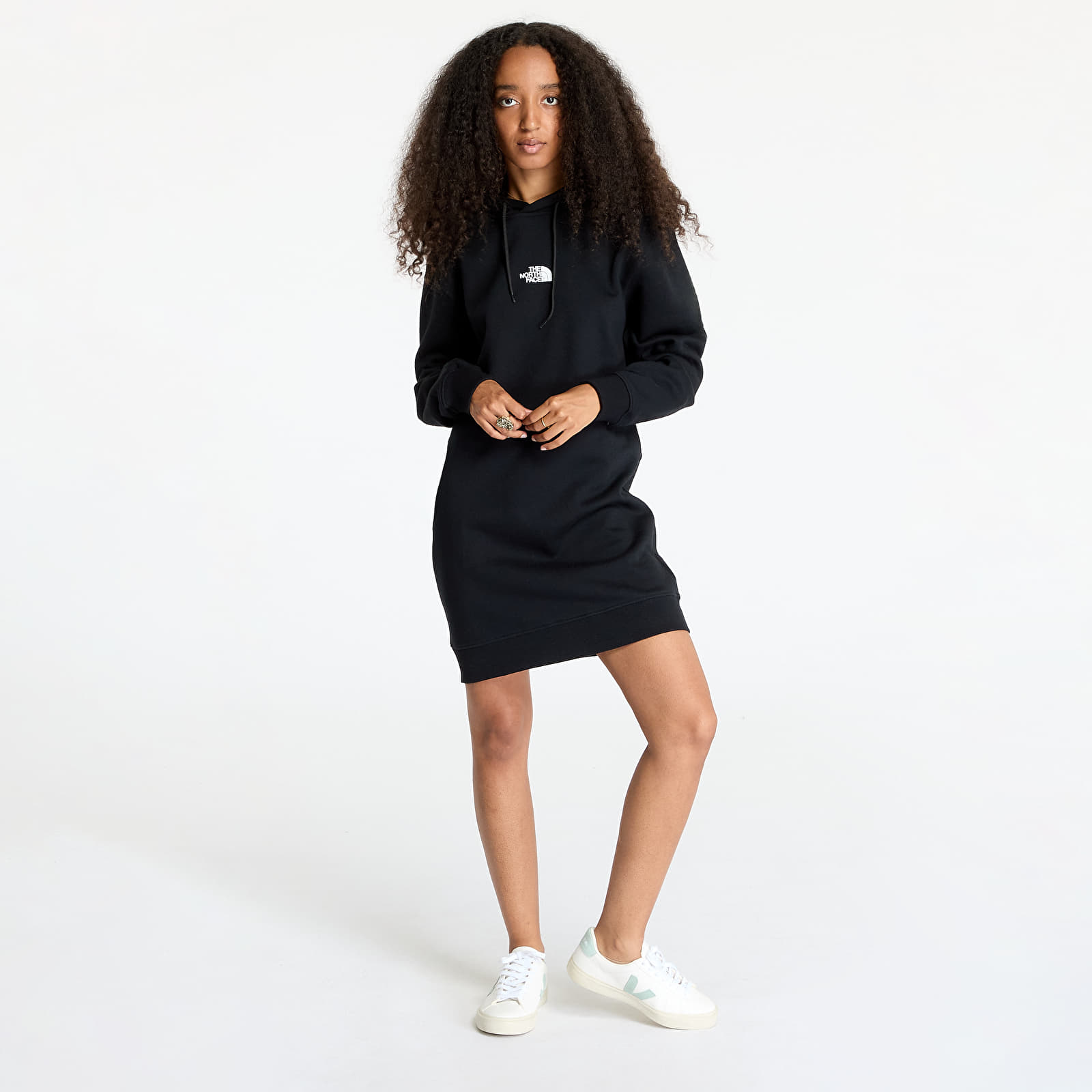 Robes The North Face W Zumu Hooded Dress Tnf Black