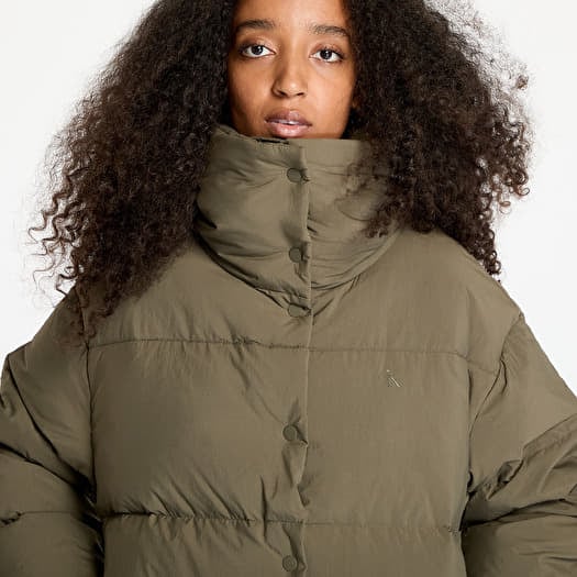 Women s jackets Calvin Klein Jeans Relaxed Puffer Jacket Gray Queens