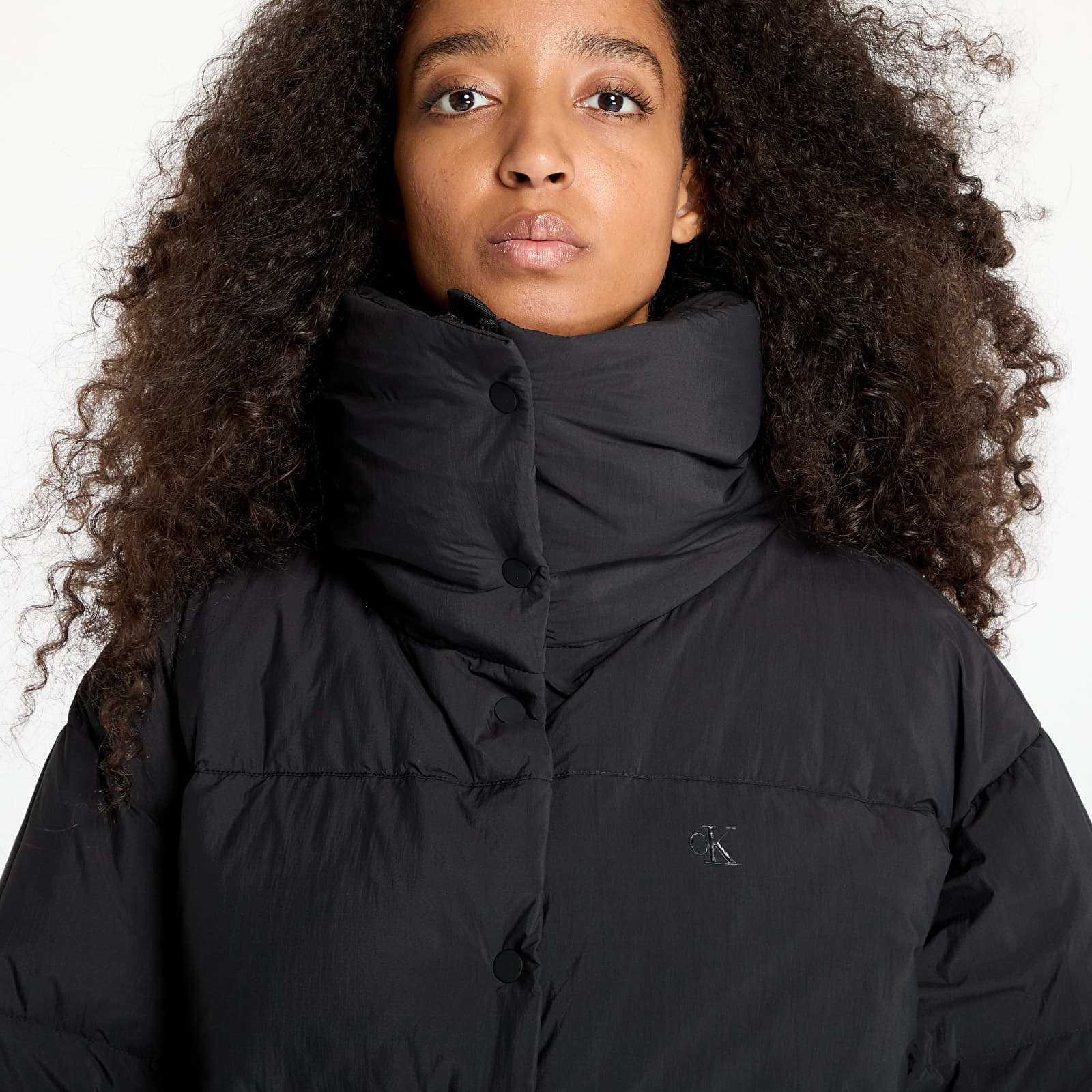 Chaquetas de mujer Calvin Klein Jeans Relaxed Puffer Jacket Black