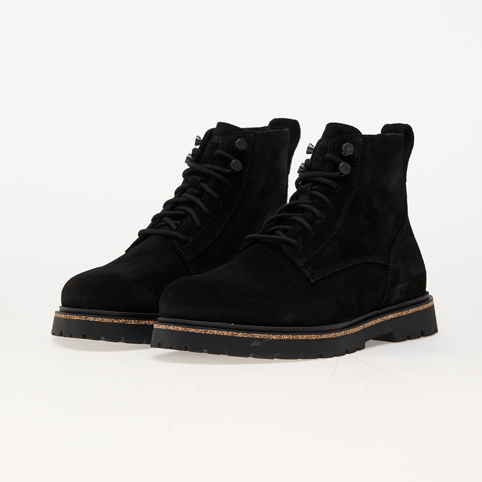 Shoes Birkenstock Highwood Lace Mid M Leather Velvet Black